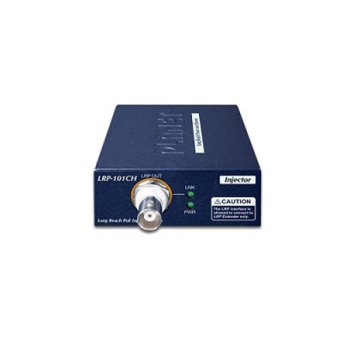 Planet 1-Poorts Poe Met Lange Afstand Via Coax Extender Kit (Lrp-101Ch + Lrp-101Ce) Voeding / Stroom