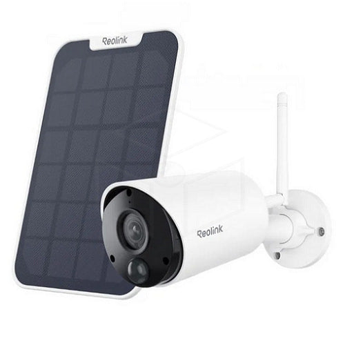 Reolink Argus Series B320 Battery-WiFi + Zonnepaneel Kleur: Wit Camera’s