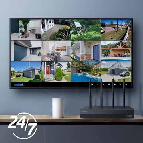 Reolink NVS12-8MB4W WiFi beveiligingsset 4K/8MP UHD Camera’s Set