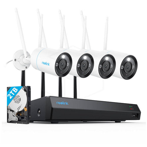 Reolink NVS12-8MB4W WiFi beveiligingsset 4K/8MP UHD Camera’s Set