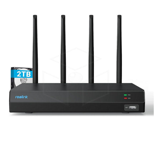 Reolink NVS12W WIFI-hdd-recorder met 12 kanalen Recorders