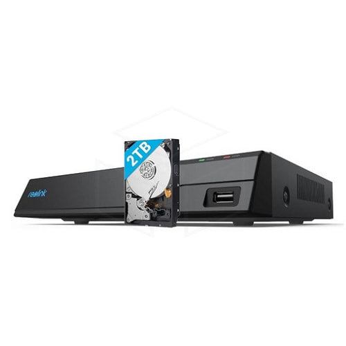 Reolink NVS8 8-kanaals HDD-recorder 2TB voor-geïnstalleerde harde schrijf Recorders
