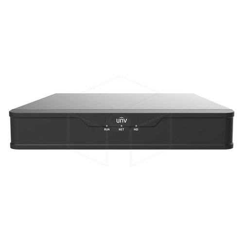 Uniview 1 HDD 8-kanaals 8 PoE 1U NVR (NVR301-08B-P8-IQ) - Recorders