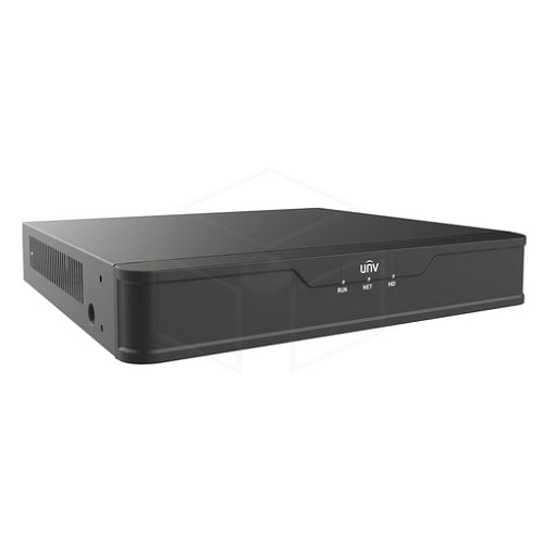 Uniview 1 HDD 8-kanaals 8 PoE 1U NVR (NVR301-08B-P8-IQ) - Recorders