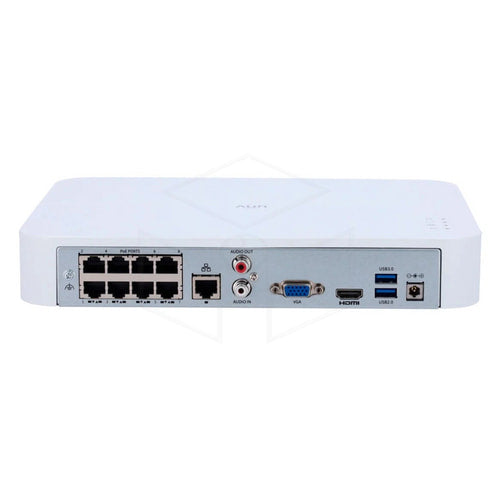 Uniview 1 HDD 8-kanaals 8 PoE 1U NVR (NVR501-08B-LP8-IQ) - Recorders