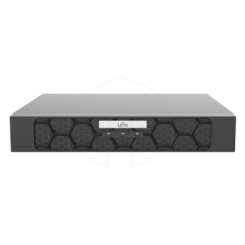 Uniview 1 HDD 8-kanaals 8 PoE 1U NVR (NVR501-08B-P8-IQ) - Recorders