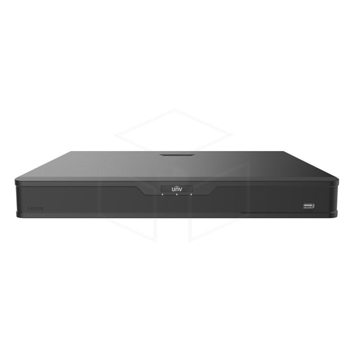 Uniview 2 HDDs 16-kanaals 16 PoE 1U NVR (NVR302-16B-P16-IQ) - Recorders