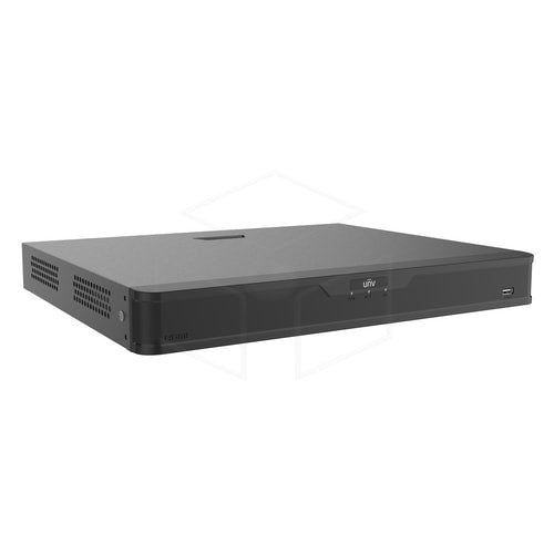 Uniview 2 HDDs 16-kanaals 16 PoE 1U NVR (NVR302-16B-P16-IQ) - Recorders