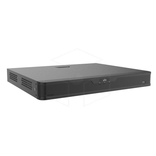 Uniview 2 HDDs 8-kanaals 8 PoE 1U NVR (NVR302-08B-P8-IQ) - Recorders