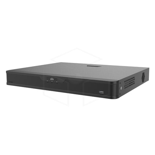 Uniview 2 HDDs 8-kanaals 8 PoE 1U NVR (NVR302-08B-P8-IQ) - Recorders