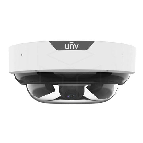 Uniview 20MP Super Starlight IR 4-richtings PanoraMic Dome camera 20MP (IPC8645EA-ADZKM-I1) - Camera’s