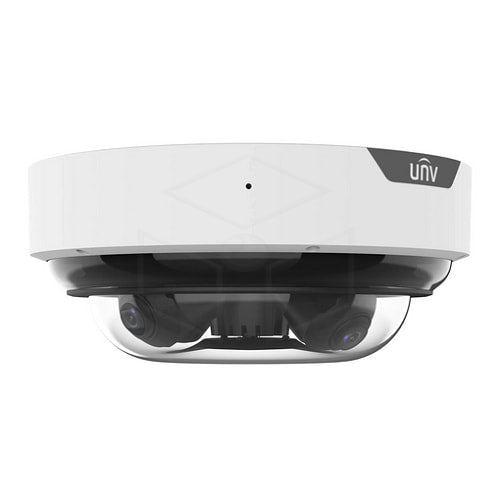 Uniview 20MP Super Starlight IR 4-richtings PanoraMic Dome camera 20MP (IPC8645EA-ADZKM-I1) - Camera’s