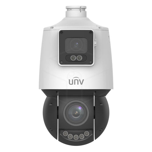Uniview 4MP + 4MP 25X ColorHunter MultiView Dual-light PTZ-camera (IPC94144SFW-X25-F40C) - Camera’s