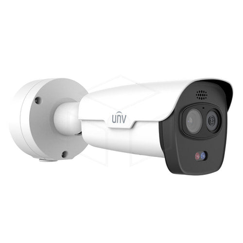 UNIView 4MP/720P HD Dual-Spectrum Thermal Bullet camera met actieve afschrikkingsfuncties 4mm (TIC2621SR-F3-4F4AC-VD)