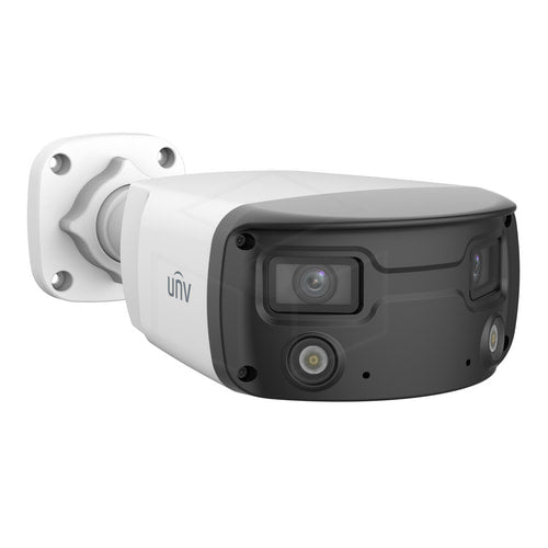 Uniview 4MP Colorhunter Dual Lens IP Bullet Camera 160 Graden (IPC2K24SE-ADF40KMC-WL-I0) Camera’s