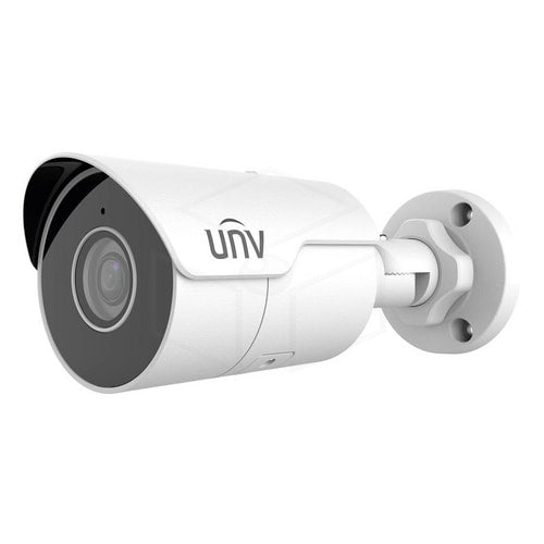 Uniview 4MP HD Mini IR Vaste Bullet Netwerkcamera (IPC2124LE-ADF28KM-G) - Kleur: Wit - Camera’s