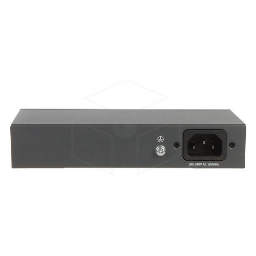 UNIView 6-poorts switch 4x PoE en 2x Uplink (NSW2010-6T-POE-IN) - Voeding / Stroom