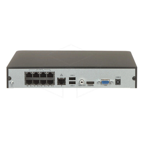 UNIView 8 kanaals PoE NVR (NVR301-08S3-P8) Recorders