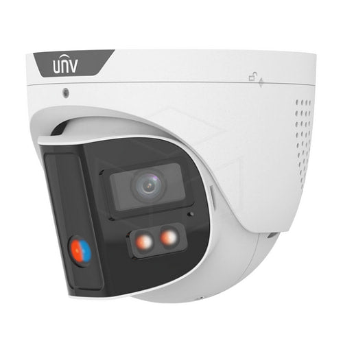 Uniview 8MP ColorHunter Omniview Turret Camera (IPC3K28SE-ADF28KMC-DL-I0) - Kleur: Wit - Camera’s