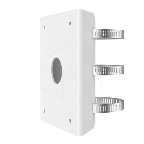 Uniview Dome Paalmontageadapter (TR-UP08-A-IN) - Kleur: Wit - Topview & Uniview Beugels
