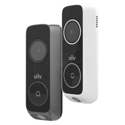 Uniview Dubbele camera videodeurbel (ED-525B-WB) - Intercom / Deurbel
