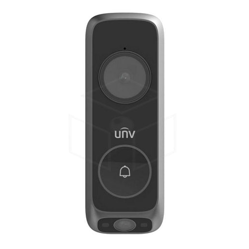 Uniview Dubbele camera videodeurbel (ED-525B-WB) Kleur: Zwart Intercom / Deurbel