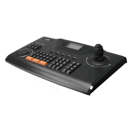 Uniview IP-bewakingstoetsenbord met LCD-scherm en vierdimensionale joystick PTZ-bediening voor NVR’s (KB-1100) Camera’s