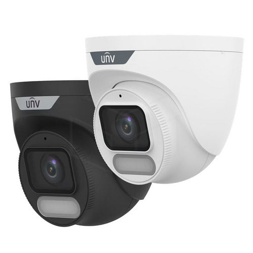 Uniview OwlView 8MP ColorHunter Wise-ISP Turret Camera (IPC3628LE-ADF28K-WP) - Camera’s