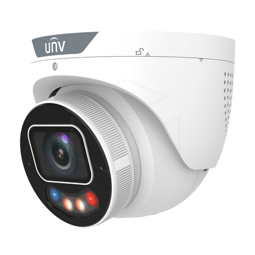 Uniview OwlView Turret Dome camera 8MP (IPC3638SE-ADZKMC-WP-I1) - Kleur: Wit - Camera’s