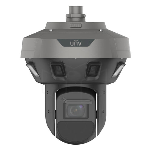 Uniview Skyview Panoramic 32MP + 4MP & PTZ Camera (IPC98344ER-GX42-E8-W-VH3) - Camera’s