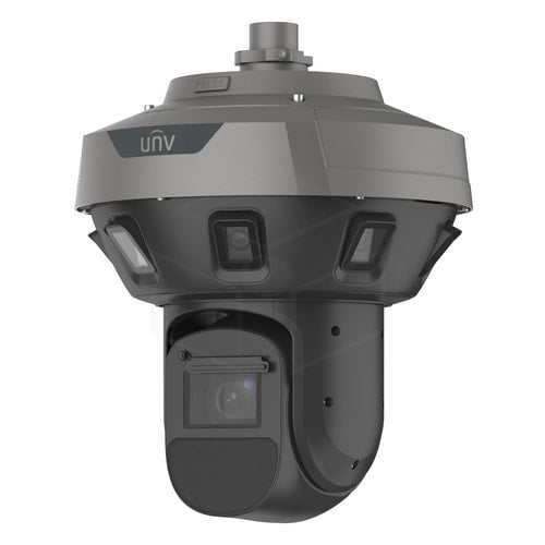Uniview Skyview Panoramic 32MP + 4MP & PTZ Camera (IPC98344ER-GX42-E8-W-VH3) - Camera’s