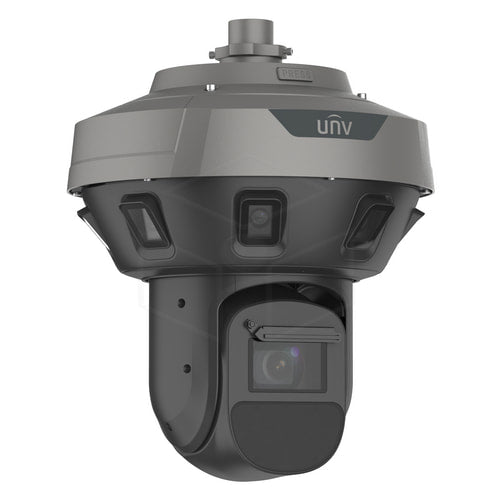 Uniview Skyview Panoramic 32MP + 4MP & PTZ Camera (IPC98344ER-GX42-E8-W-VH3) - Camera’s