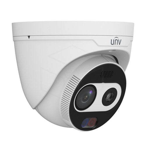 Uniview Thermal & Optical Dual-spectrum Turret camera 4MP (TIC3612SA-F3-4F4AC-I1) Camera’s