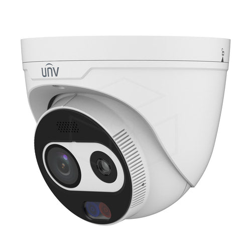 Uniview Thermal & Optical Dual-spectrum Turret camera 4MP (TIC3612SA-F3-4F4AC-I1) Camera’s