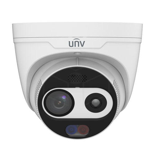 Uniview Thermal & Optical Dual-spectrum Turret camera 4MP (TIC3612SA-F3-4F4AC-I1) Camera’s