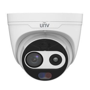 Uniview Thermal & Optical Dual-spectrum Turret camera 4MP (TIC3612SA-F3-4F4AC-I1) Camera’s