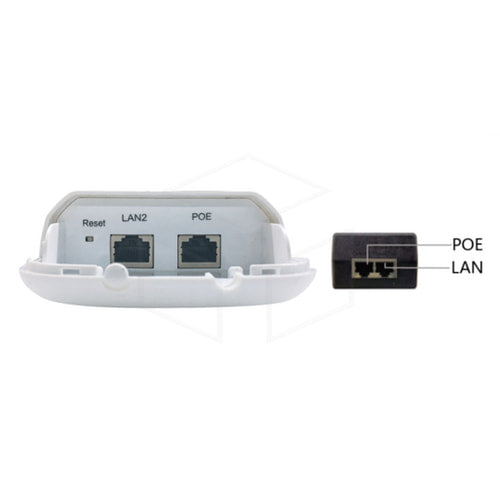 Uniview Wireless Bridge met een bereik van 3 km (WLN-EB5E-IN) - Voeding / Stroom