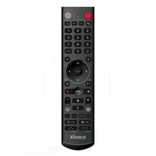 Xsarius afstandsbediening Advanced IR & Bluetooth Voice RCU-A2 Mediaspelers