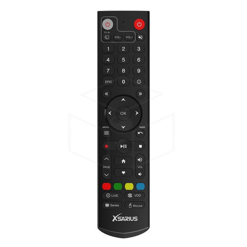Xsarius Afstandsbediening Android v2 Mediaspelers