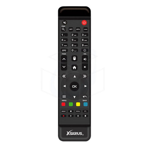 Xsarius Afstandsbediening Pure 4K Mediaspelers