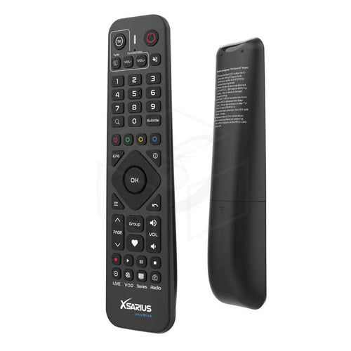 Xsarius BT-L4 RCU IR & Bluetooth Afstandsbediening met achtergrondverlichting Mediaspelers
