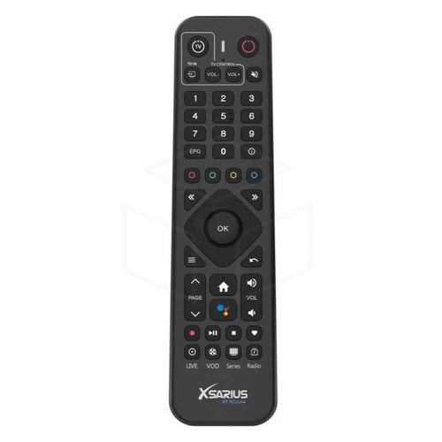Xsarius BT RCU-A4 Geavanceerde IR & Bluetooth Afstandsbediening met achtergrondverlichting Kleur: Zwart Mediaspelers