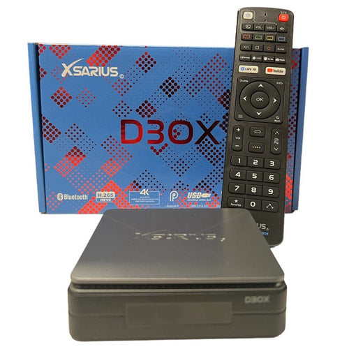 Xsarius DBOX 4K UHD - Android TV Mediaspelers