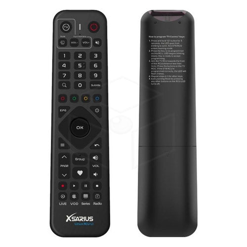 Xsarius Linux Remote Control Sniper IR-L1 Advanced Mediaspelers