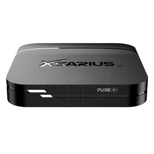 Xsarius Pure 3 + UHD 4K Kleur: Zwart Mediaspelers