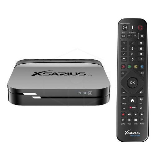 Xsarius Pure 4 Streaming Box 4K UHD Mediaspelers