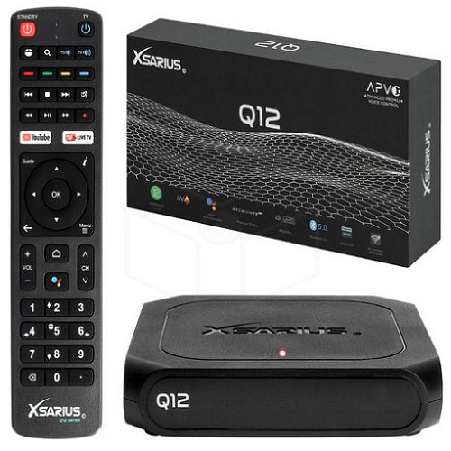 Xsarius Q12 Android 12 4K UHD Mediaspelers