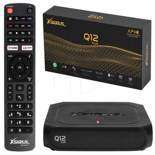 Xsarius Q12 Plus Android 12 4K UHD Mediaspelers
